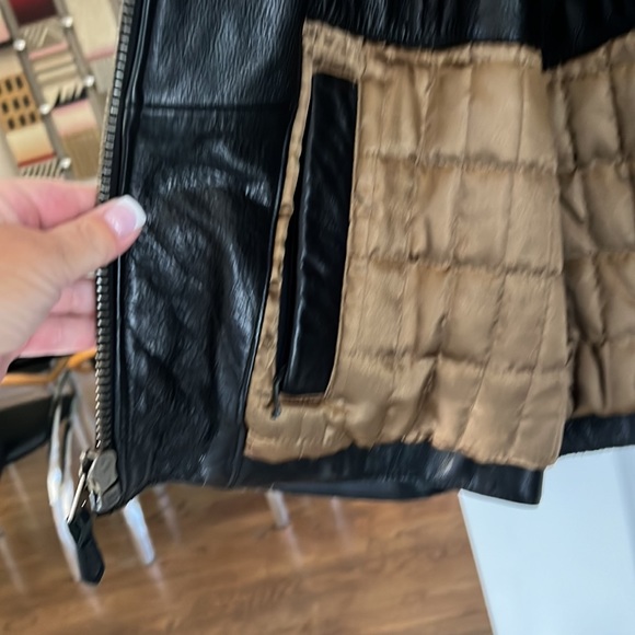 U2 WEAR me out Leather Mens Jacket - Picture 4 of 10